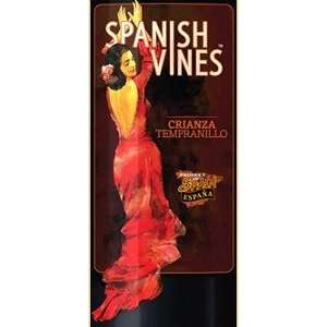  Spanish Vines Tempranillo Crianza 750ML Grocery & Gourmet 