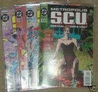 lot of metropolis scu comic books dc comics box 2  