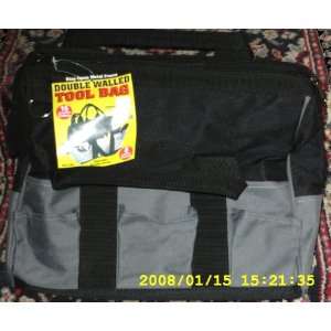  Brand NEW Stay Open Metal Frame Double Walled Tool Bag 
