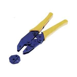  Crimping Tool Ratchet Type with Interchangeable Die Sets 