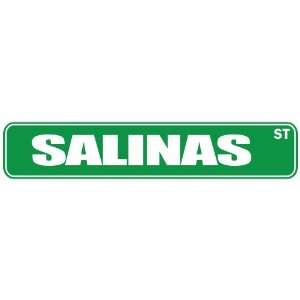   SALINAS ST  STREET SIGN