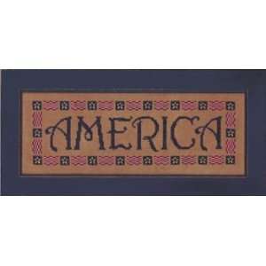  America   Cross Stitch Pattern Arts, Crafts & Sewing