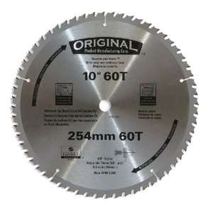   00122 10 Inch 60 Tooth ATB Crosscutting Saw Blade with 5/8 Inch Arbor