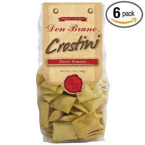 Don Bruno Zesty Tomato Crostini, 7 Grocery & Gourmet Food