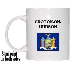  US State Flag   CROTON ON HUDSON, New York (NY) Mug 