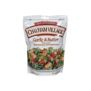   Chatham Village Garlic & Butter Croutons (12 x 5 OZ) 