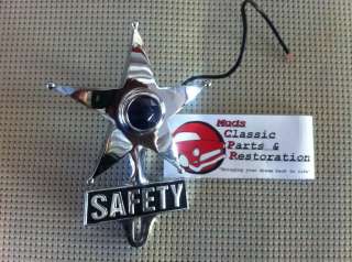AAA SAFETY STAR License Tag Topper KUSTOM LOW RIDER  