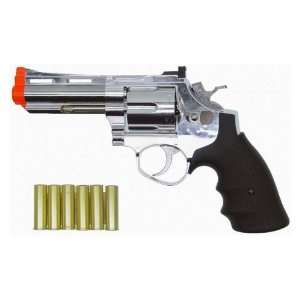   A2 Revolver Gas Non blowback Airsoft Pistol Silver