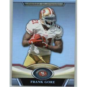  Topps Platinum Gold #65 Frank Gore   San Francisco 49ers (Thick Card 