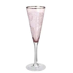  Dartington Crystal Fabulous Flutes Harem (Pink) Kitchen 