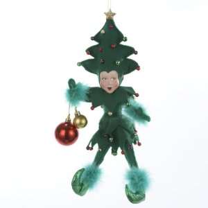   Tree Pixie Fairy with Holiday Balls Christmas Ornaments 14 Home