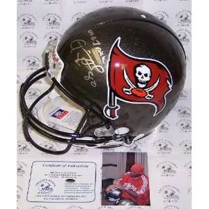  Michael Clayton Autographed Helmet   Authentic Sports 