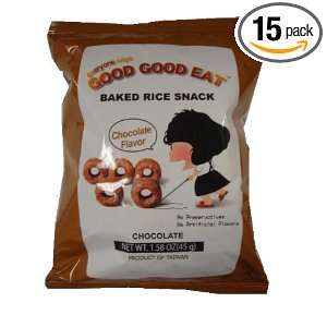 Good Good Eat Snack Chocolate Ring, 1.58 Ounce (Pack of 15)  