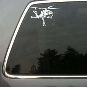  Seahawk Helicopter Rescue Vinyl Decal 