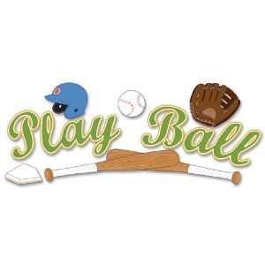  Jolees Boutique Title Wave Stickers Play Ball   626443 