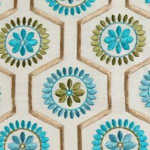  800227H   Turquoise Indoor Drapery Fabric Arts, Crafts & Sewing
