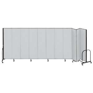  Screenflex 11 Panel Partition 205w x 74h Office 