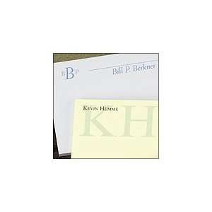  Personalized Post it Notes 4x3   Initials & Name. Monogram 