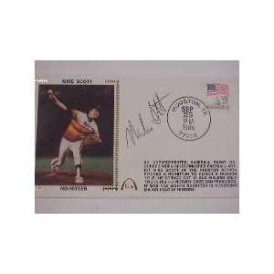    Mike Scott Autographed No Hitter First Day Cover