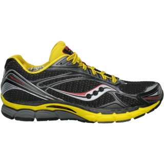 Mens Saucony PowerGrid Triumph 9 Athletic Shoes Black Yellow *New In 