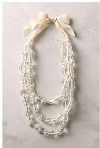 Nwt Anthropologie Crystal Palace Necklace  