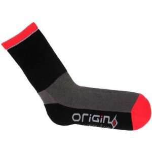 Origin8 Cycling Socks Socks Or8 Classic Line Lg Blk/Red/Gry  