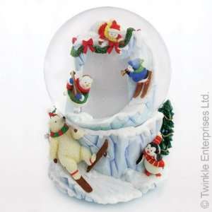 Winter Fun Musical Snow Globe and Picture Frame from Twinkle  