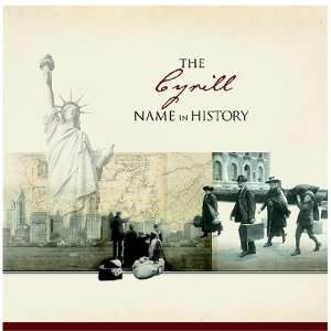  The Cyrill Name in History Ancestry Books