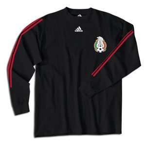  adidas Mexico National Away Long Sleeve T Shirt Sports 