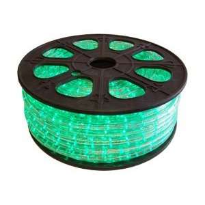  164 LED 2 Wire 120 Volt 1/2 Green Rope Light Spool