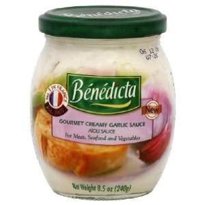 Benedicta, Mix Sce Creamy Garlic, 8.5 Ounce (12 Pack)  
