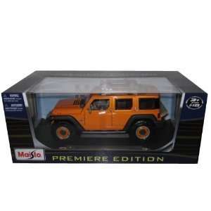  Jeep Rescue Concept Diecast Car Model 118 Orange Toys 