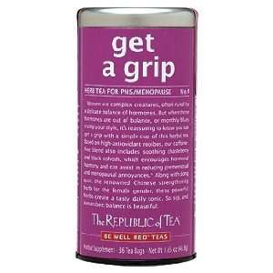 Get a Grip Tea for PMS, Menopause 36 Bags  Grocery 