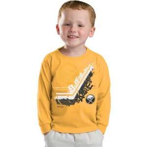  Buffalo Sabres Gold Kids (4 7) In Stick Tive Long Sleeve T 
