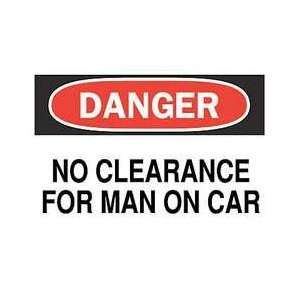  Danger Sign,14 X 20in,r And Bk/wht,eng   BRADY Everything 