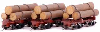   Train Logging Skeleton Logs (3 per box) 27391 022899273914  