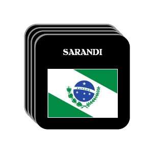  Parana   SARANDI Set of 4 Mini Mousepad Coasters 