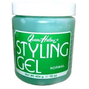 Queen Helene Green Styling Hair Gel Normal 16oz 6 Pk.