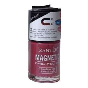  Santee Magnetic Nail Polish   24 Very Berry .459oz/13ml 