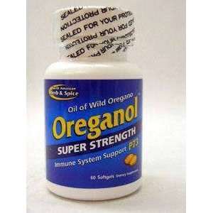 North American Herb&Spice   Super Strength Oreganol 60 gels