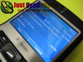 BLACK HTC DASH T MOBILE CELL PHONE +BONUS   GOOD CONDITION 