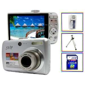  SVP Xthinn 737 Silver 7MP 3x Optical zoom 3 inch LCD 