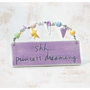  Princess Dreaming Ceramic Wall Plaque Baby