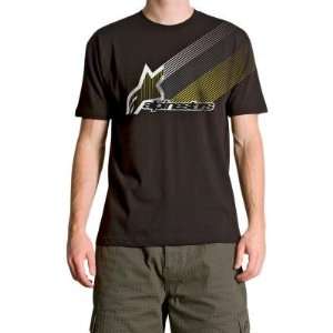  Alpinestars Universal T Shirt , Color Black, Size Sm 