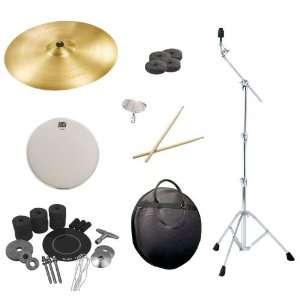   Survival Kit, Cymbal Bag, Snare Head, Drumsticks, Drum Key, and Cymbal
