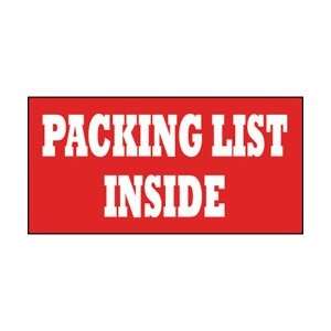 LR21AL  Labels, Shipping and Packing, Packing List Inside, 1.38 X 3 