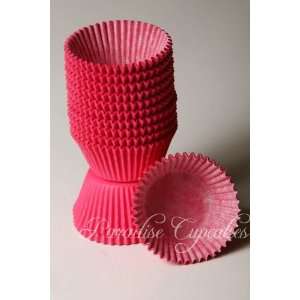  Pink Greaseproof Baking Cup Cupake Liners   Pack of 50 