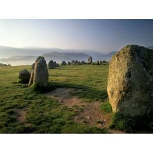 Castlerigg Stone Circle at Dawn, Near Keswick, Lake District National 