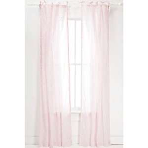  Genevieve Pale Rose Voile Curtain Panels