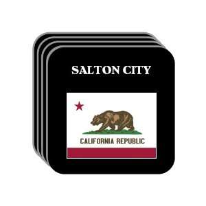  US State Flag   SALTON CITY, California (CA) Set of 4 Mini 